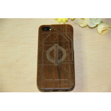 Günstigen Preis Ultra Thin Holzmaserung Holz Zurück Cover Phone Case für iPhone